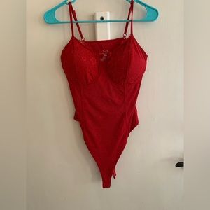 NWT Klassy Network sexy lace bodysuit